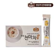 건강식품 간편한 식사대용 인산가 죽염 천마차, 20g, 80개입, 1박스