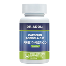 (정품)닥터아돌 카테킨아세로라CD 체지방감소 혈중 콜레스트롤개선 카세킨함유 850mg*(45정+45정), 1개