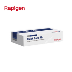 래피젠 독감검사키트 퀵플루밴드 1박스 10개입 + 단백질검사지 1매, 10매