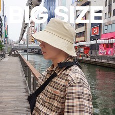 남자 여자 빅사이즈 대두 버킷햇 커플 모자