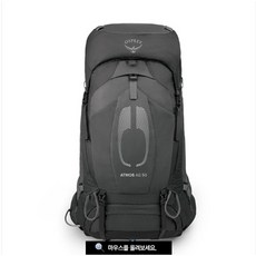 베낭 오스프리 ATMOS AG 50 남성용 백패킹용 베낭, L/XL, Black/ZP