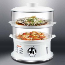 스팀조리기 건강 찜요리 멀티 스팀 찜기 만능 다용도 찜통, 단품