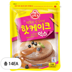 오뚜기 핫케이크 믹스, 14개, 1kg