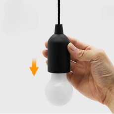 캠핑 LED 라인 줄조명 전구 전등 알 감성, 화이트