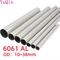 스텐사각파이프 6061 알루미늄 튜브 벽 두께 1mm OD 10mm 38mm 중공 DIY 소재, 2개 - 스텐사각파이프