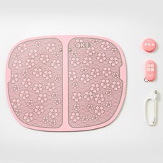 노브랜드 일본 가정용 휴대용 안마기 다리 각선미 GKXK 마사지기 발 매트. EM, 옵션01, 단일옵션