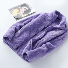 유니클로 같은스타일 폴리스 남자 플란넬 여성 겨울 가을 보온 두꺼운 가디건