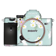 소니 A7III A7 IV A7M4 A7C A7R4 A1 랩 스킨 카메라 바디 스티커 긁힘 방지 보호 필름 A7M3 A7S3 데칼 방수 커버, 20 XH_04 A7C, 1개