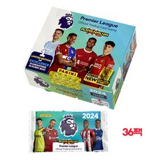 파니니 EPL 축구카드2024 기본팩 DP 36입 트레이딩 카드팩 36팩