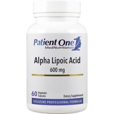 페이션트원 ALA 알파리포산 알파 리포익 60캡슐 비건 Alpha Lipoic Acid