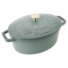 [ STAUB perhonen ] staub [ 23cm ] IH cocotte ocean Z1028-989 × minä 스토우브 코콧 오션, 1개
