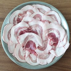쫄깃하고 야들한 뒷고기슬라이스 300g, 1개