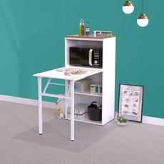 텐스페이스 루체 600 접이식식탁 테이블 중형 RA12R, 그레이