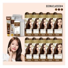 [더마클라센] 단백질 젤리 세럼 염색제 10박스, 색상:밀크브라운