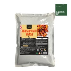 (새한) 매콤달콤떡볶이 분말스프 1kg, 1개