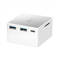 JCDP385 USB 타입-C 전동 미니 도킹 스테이션, 단일상품, 단일상품