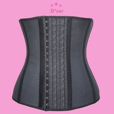 [디소르]버전2 펀칭형 롱타입 똥배보정 복대 라텍스코르셋