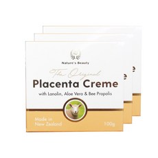 네이쳐스뷰티 태반 크림 Placenta Creme, 100g, 3개