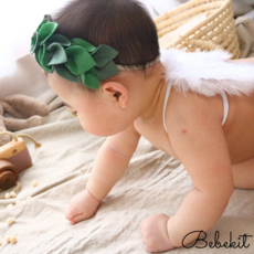 백일아기머리띠