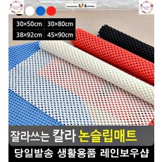 서랍 속 식탁 미끄럼 방지 잘라쓰는 매트 병원매트 신발매트 대형매트 펫매트, 30x50cm - 블랙