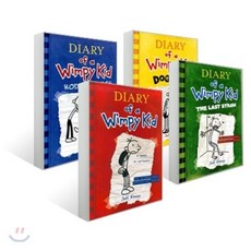 Diary of a Wimpy Kid #1 - #4 세트, Harry N. Abrams