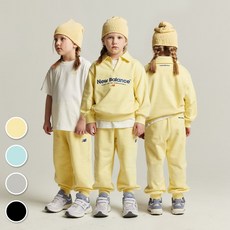 뉴발키즈 Essential 3PCS 반집업_상하세트 키즈상하복