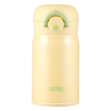 써모스 마이 디자인 보틀 원터치 타입 시즌2 텀블러 JNR-251K, 옐로우라임, 250ml, 1개 보온/보냉용품