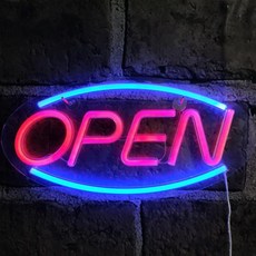 open간판