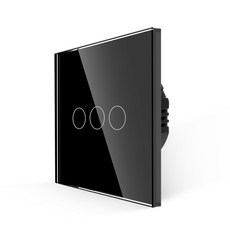 Bingoelec EU 표준 벽 조명 스위치 패널 검은 크리스탈 유리 tomada usb 타입 c 소켓 포함, 19 3gang touch switch