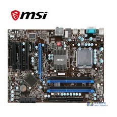 MSI P45 C51 마더 보드 LGA 775 DDR3 16GB Intel P45 데스크탑 메인 보드 SATA II PCI E X16 사용|마더보드|, 1개, 단일, 단일