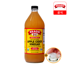 브래그 유기농 사과 식초 473ml 1...