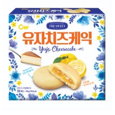 청우식품 유자치즈케익, 3개, 190g