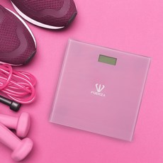 훼르자 러블리 체중계(핑크), 00F, LVSCALEPK, 단품, 단품