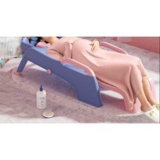 임산부 샴푸 의자 체어 가정용 누워서 머리 감는 접이식 샴푸대 욕실 성인 노인 PP 요양 어르신 감겨주는, 1개