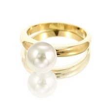 14k진주반지아코야