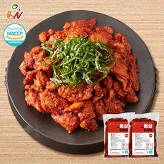 [봄내푸드] 춘천통살닭갈비 500g×2팩, 2개, 500g
