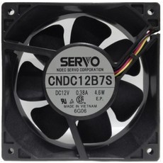  120mm 쿨링팬(냉각팬) / NIDEC SERVO / DC FAN / 모델명 CNDC12B7S / 120X120X38T / 12V / RD센서 