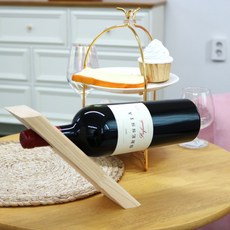 와인거치대 우드 와인랙 이케아 와인렉 와인진열대 편백나무 원목 wine holder, 1개