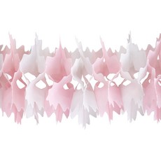 피플스파티 파티가랜드 4.4m, 4개, 핑크앤화이트