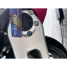 이탈젯 드랙스터 200 티타늄 합금 CNC플랫 튜닝 나사, 19 프론트 로커 브릿지 허브(꼬리) 6알 블