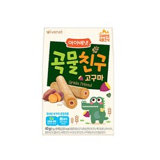 아이배냇 곡물친구 고구마 1box 6개입, 40g, 6개