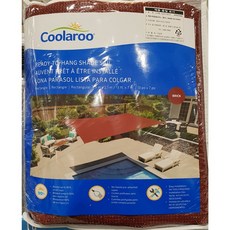 코스트코 COOLAROO 사각형 그늘막 쉐이드 레드, 단품