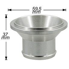 호환 BOV 블로우 오프 밸브 알루미늄 어댑터 플랜지 TiAl 50mm 2 인치, 01 ADP-50Mm-35, 01 ADP-50Mm-35