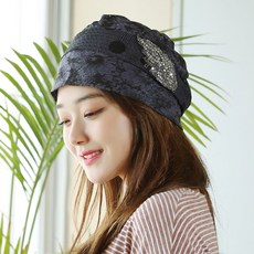 이스트무브 비니 봄 여름 여성모자 메쉬 스팽글 헤어두건 여자 버킷햇 가슬립팽글비니 (4컬러)