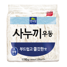 면사랑 사누끼우동 230g x 5개입 부드럽고 쫄깃한맛