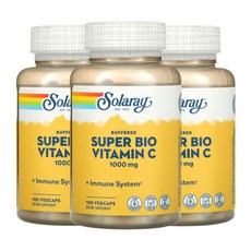 솔라레이 완충형 슈퍼 바이오 비타민C 베지 캡슐 100정, 3팩, 100캡슐