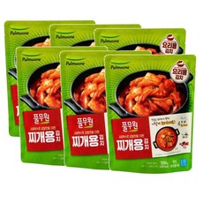 풀무원 찌개용 요리김치, 6개, 6개, 500g