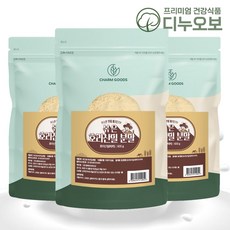 호라산밀 100% 가루 분말, 600g, 3개