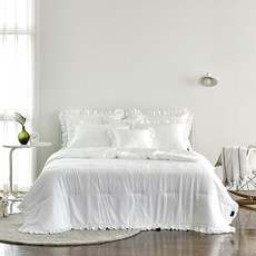 [헤지스홈]인견 블랑[3온스] 킹세트[퀼트이불+패드+베개커버]