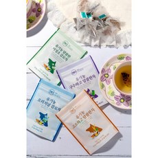 유기농 감로차 10T 4종 / 비건식품 / 유기가공식품 / 달콤한차 / 수국차 / 현미차 / 메밀차 / 어성초차 / 이슬차, 유기농 달콤한 어성초 감로차 10T/B, 6개, 10개입, 10000mg